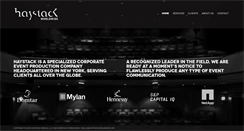 Desktop Screenshot of haystackworldwide.com